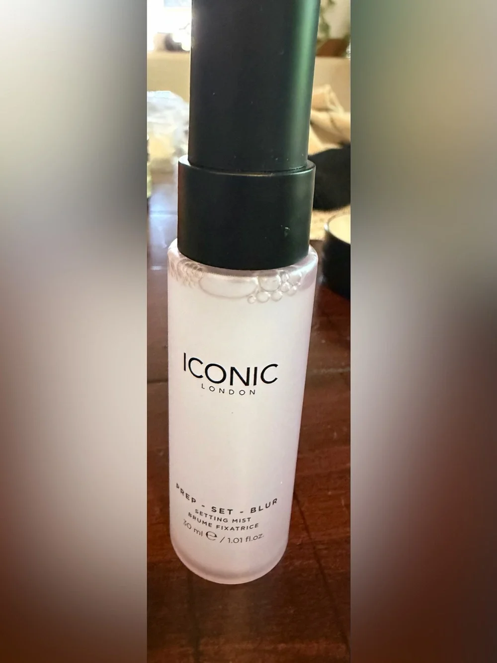 Iconic London prep set blur setting mist NEW